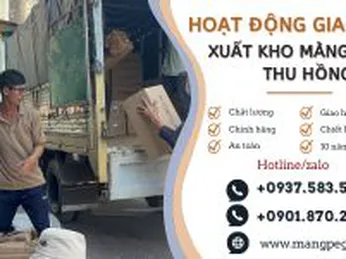 Hoạt động xuất kho màng PE giao hàng tận nơi tại Thu Hồng