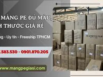 Kho Sỉ Màng PE Đủ Kích Thước Đủ Màu - Hàng Sẵn Kho Chất Lượng