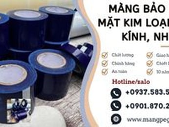 Màng bảo vệ bề mặt kim loại, nhôm kính, nhựa giá sỉ