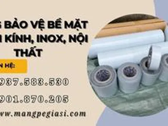 Màng bảo vệ bề mặt nhôm kính, inox, nội thất giá rẻ