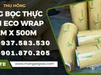 Màng bọc thực phẩm ECO WRAP 30cm x 500m