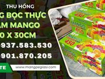 Màng bọc thực phẩm mango 450 x 30cm chính hãng giá sỉ rẻ