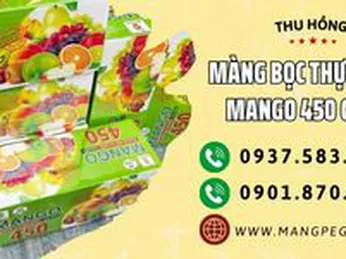 Màng bọc thực phẩm Mango 450 giá rẻ bỏ sỉ cho hàng quán