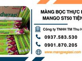 Màng bọc thực phẩm Mango ST50 cuộn nhỏ tiện lợi