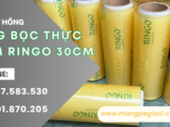 Màng bọc thực phẩm Ringo 30cm giá rẻ tại TPHCM