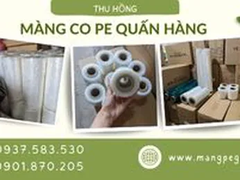 Màng co PE quấn hàng chống va đập giá tốt tại kho sỉ