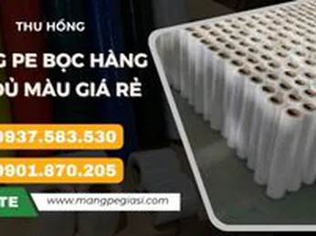 Màng PE bọc hàng 3kg đủ màu giá rẻ