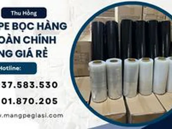 Màng PE bọc hàng an toàn chính hãng giá sỉ TPHCM
