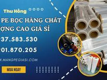 Màng PE bọc hàng chất lượng cao giá sỉ