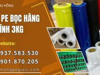Màng PE bọc hàng siêu dính 3kg giá sỉ tại xưởng