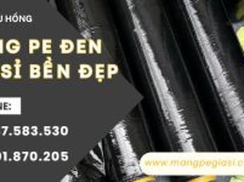 Màng PE đen giá sỉ giao hàng miễn phí tại Thu Hồng