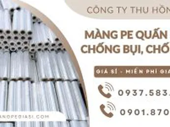 Màng PE quấn hàng chống bụi, chống ẩm giá tốt