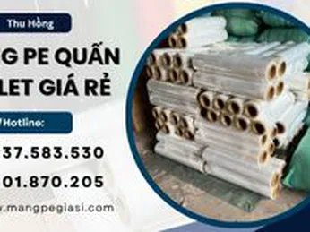 Màng PE quấn pallet bảo vệ sản phẩm giá rẻ