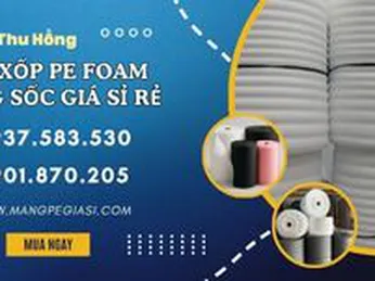 Màng xốp PE foam chống sốc giá sỉ tại kho