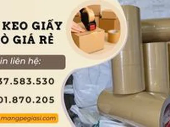 Mua băng dính giấy nâu da bò giá rẻ ở đâu?