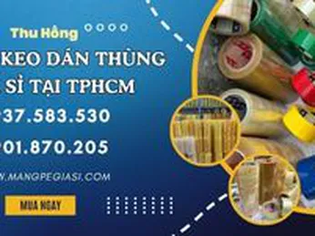 Mua băng keo dán thùng giá sỉ tại TPHCM
