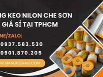 Mua băng keo nilon che sơn giá sỉ tại TPHCM