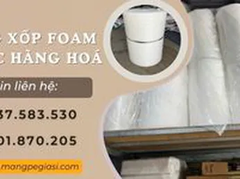 Mút xốp PE Foam bọc hàng dễ vỡ giá rẻ tại TPHCM