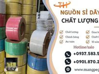 Nguồn sỉ dây đai PP đóng hàng chất lượng giá rẻ