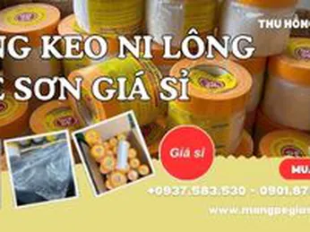 Ni lông che sơn, băng keo che sơn ô tô giá rẻ số 1 TPHCM