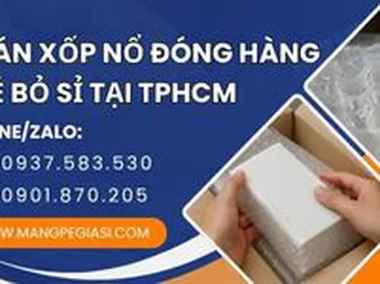 Nơi bán xốp nổ đóng hàng giá rẻ bỏ sỉ tại TPHCM