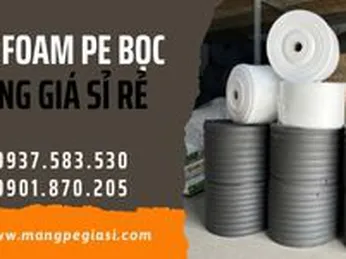 Nơi bán xốp PE foam bọc hàng giá sỉ rẻ uy tín
