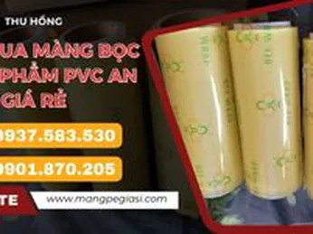 Nơi mua màng bọc thực phẩm PVC an toàn giá rẻ