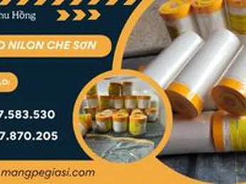 Phân phối băng keo nilon che sơn giá sỉ rẻ đủ kích thước