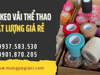 Phân phối băng keo vải thể thao chất lượng giá rẻ