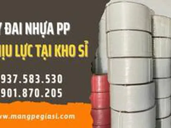 Phân phối dây đai nhựa PP siêu chịu lực giá sỉ rẻ