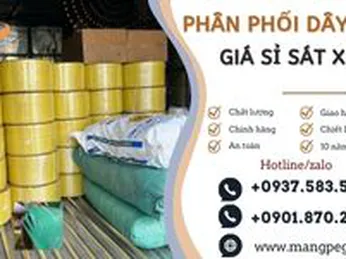 Phân phối dây đai PP đóng hàng chất lượng giá sỉ sát xưởng