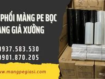 Phân phối màng PE bọc hàng chính hãng giá xưởng