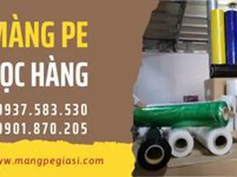 Phân phối màng PE bọc hàng giá sỉ tại kho TPHCM