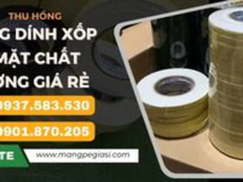 Sỉ băng dính xốp 2 mặt chất lượng giá rẻ