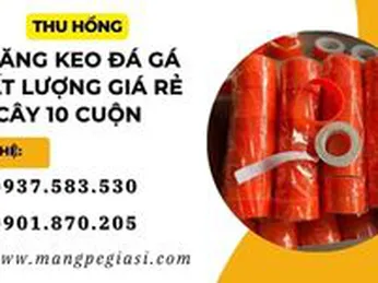 Sỉ băng keo đá gà chất lượng giá rẻ cây 10 cuộn