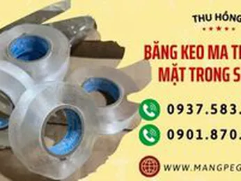 Sỉ băng keo ma thuật 2 mặt trong suốt giá rẻ siêu dính