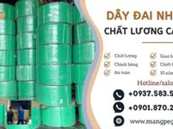 Sỉ dây đai PP chất lượng dùng đóng hàng hoá xuất khẩu