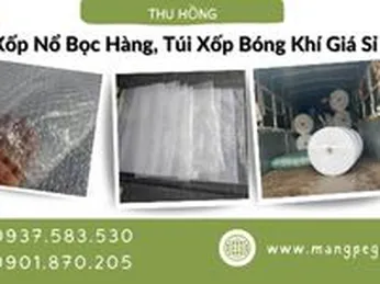 Sỉ xốp nổ bọc hàng, túi xốp bóng khí giá tốt