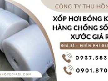Xốp hơi bóng khí bọc hàng chống sốc trầy xước hàng hoá