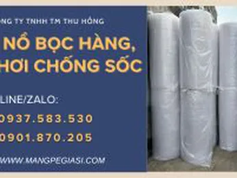 Xốp nổ bọc hàng, xốp hơi chống sốc giá rẻ