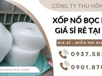 Xốp nổ bọc hàng, xốp hơi đóng hàng giá sỉ rẻ