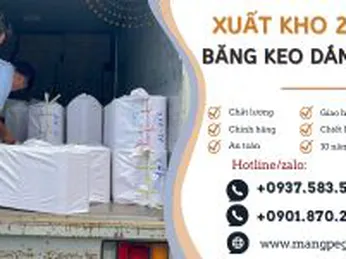 Xuất kho 25 bao băng keo dán thùng giao sỉ cho khách