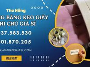 Xưởng băng keo giấy ghi chú giá sỉ chất lượng