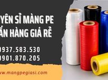 Chuyên Sỉ Màng PE Quấn Hàng Siêu Dính Giá Rẻ