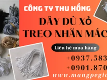 Dây treo nhãn mác tag quần áo mua ở đâu TP.HCM