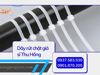 Dây rút nhựa đủ màu giá sỉ rẻ nhất hiện nay