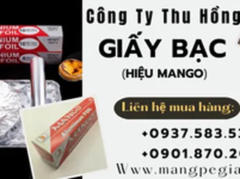 Giấy bạc nướng gói thực phẩm bán sỉ giá tại xưởng