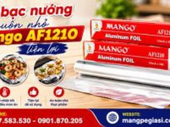 Giấy bạc nướng cuộn nhỏ Mango AF1210 tiện lợi giá sỉ