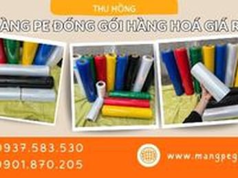 Màng PE đóng gói hàng hoá tối ưu giá rẻ