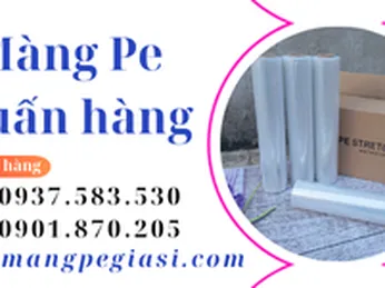 Phân xưởng màng PE bọc hàng giá sỉ giao hàng nhanh